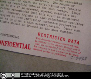 Restricted data stamp